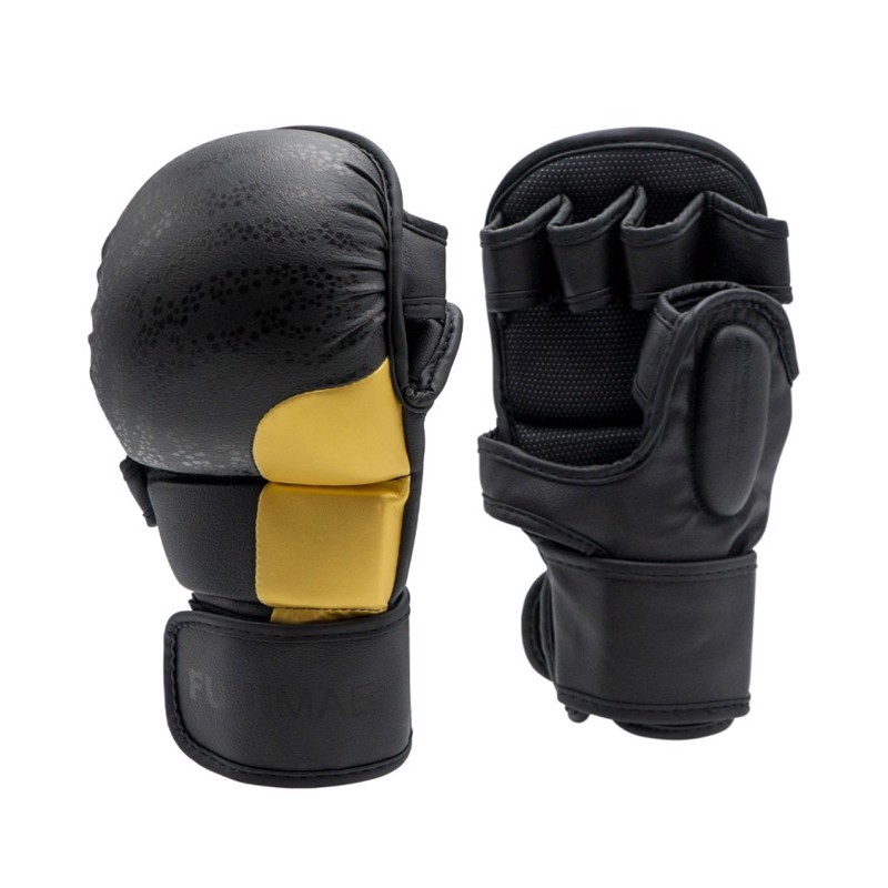 FUJIMAE MMA SPARRING 2 PRIMESKIN GLOVES - BLACK